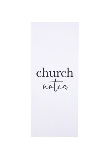 Face to Face Notepad - Church notes |Bloc de notas cara a cara - Notas de la iglesia