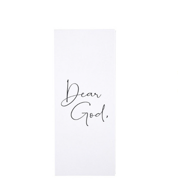 Face to Face Notepad - Dear God | Querido Dios