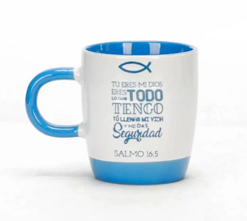 Taza 10 Oz. - Colección elemental | Tú eres mi Dios