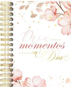 Libreta Devocional: Mis momentos con Dios | Floral Rosa