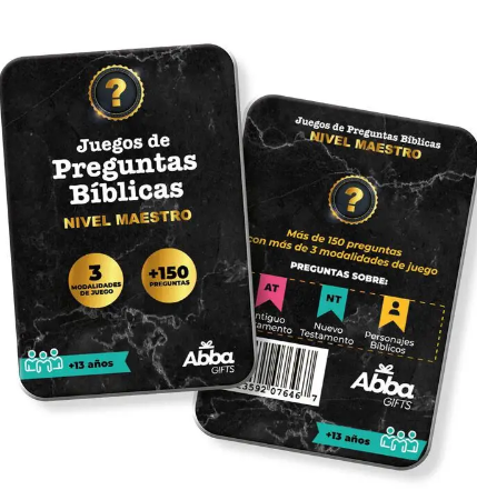 Juego de las preguntas bíblicas. Nivel maestro