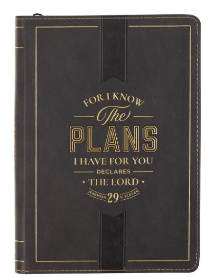 Diario con cierre The Plans Jeremiah 29:11 |  Los Planes Jeremías 29:11