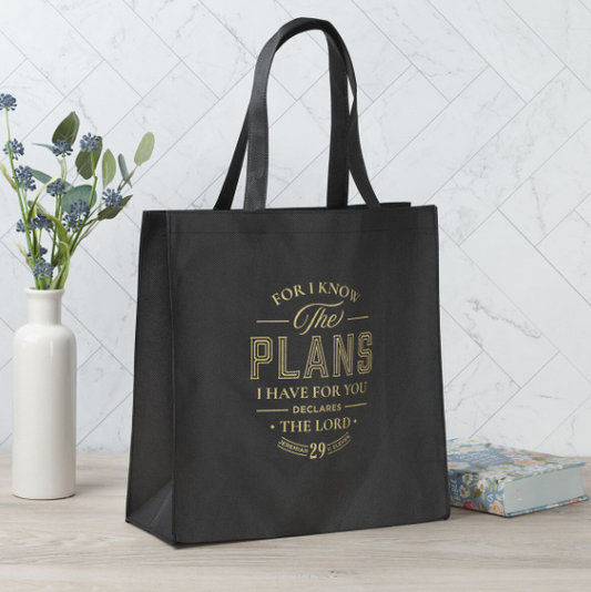 Bolso reusable The plans Jeremiah 29:11 | Los planes Jeremías 29.11