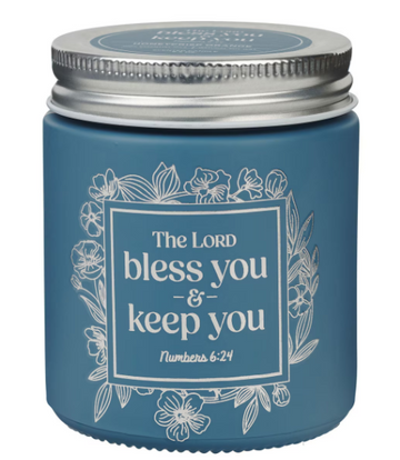 Vela de olor Bless You and Keep You  Numbers 6:24 | El Señor te bendiga y te guarde Números 6:24