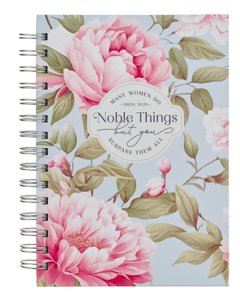 Diario espiral Nobel things Proverbs 31:29 | Cosas noble Proverbios 31:29
