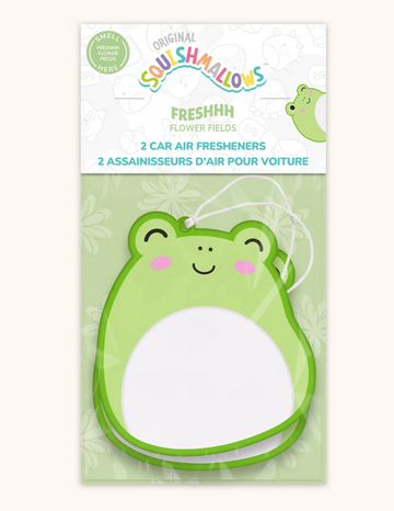 Squishmallows Wendy Car Air Fresheners - Freshhh Flower Fields | Ambientadores de auto