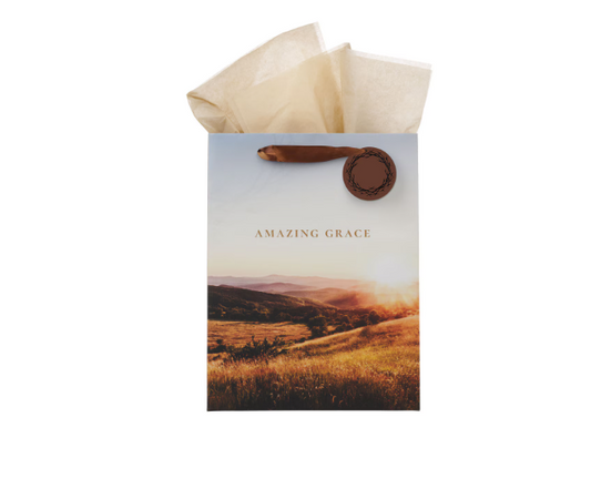 Amazing Grace Crown of Thorns Large Portrait Gift Bag