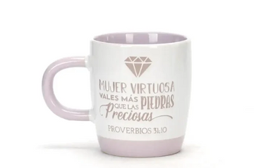 Taza 10 Oz. Colección elemental | Mujer virtuosa