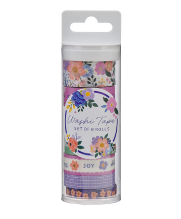 Bloom With Joy Washi Tape Set "Florece con alegría"
