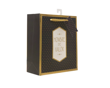 Bolsa de regalo mediana Hombre de valor