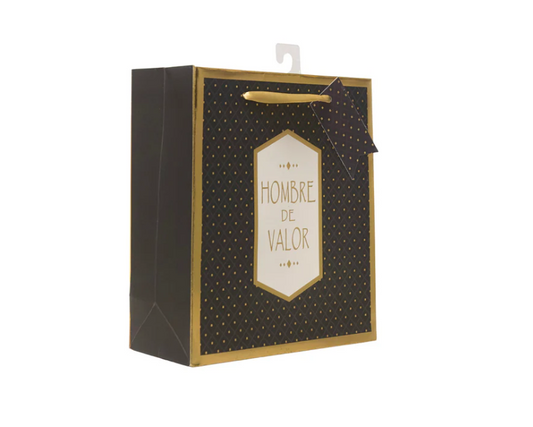 Bolsa de regalo mediana Hombre de valor