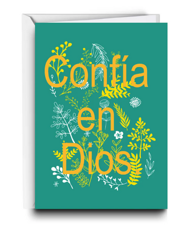 Tarjeta Confía en Dios