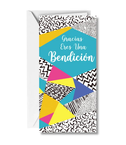 Tarjeta monedero Gracias, Eres Una Bendición