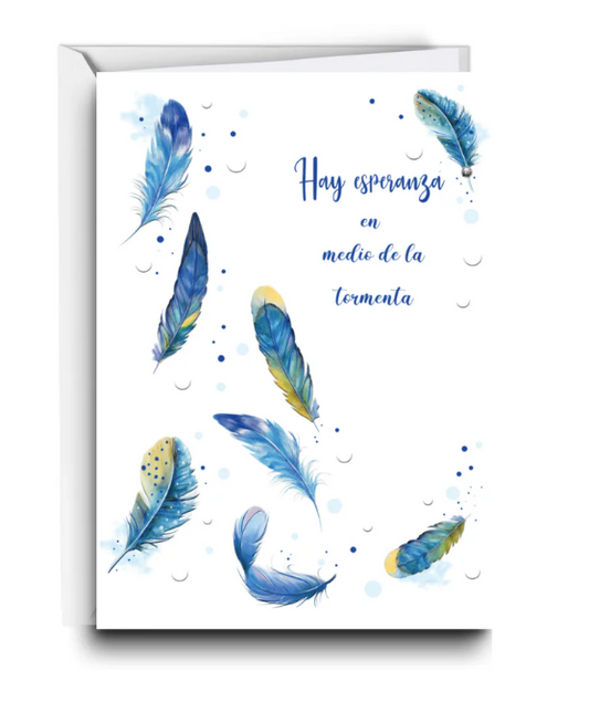 Tarjeta Hay Esperanza En Medio De La Tormenta