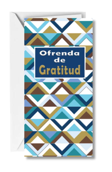 Tarjeta monedero Ofrenda De Gratitud