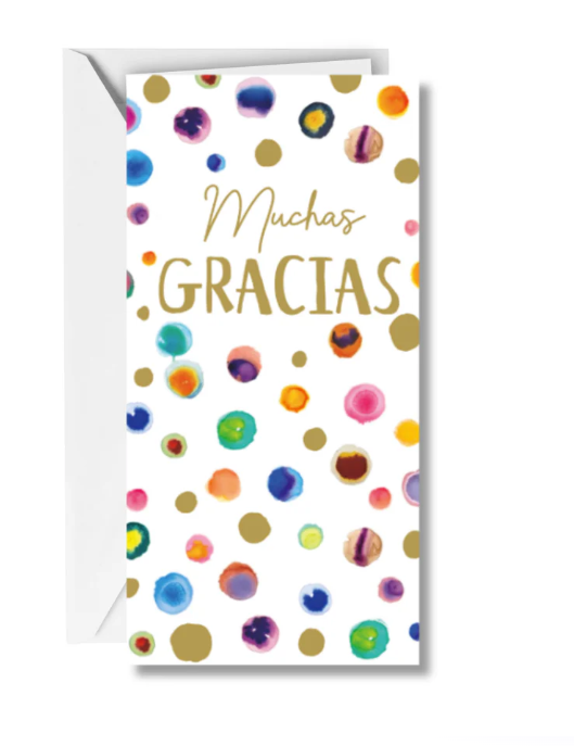Tarjeta monedero Muchas Gracias