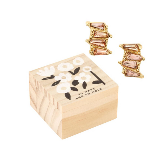 Treasure Box Earring| Caja de tesoro pendiente
