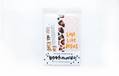 Christ-centered Set of 3 Bookmarks (Love Like Jesus set)Set de 3 marcadores Ama como Jesús