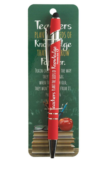 Bolígrafo | Los Maestros Plantan la Semilla del Conocimiento