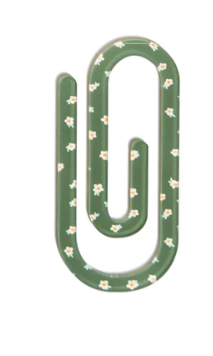 Clip de Papel Jumbo Mini Margarita Oliva