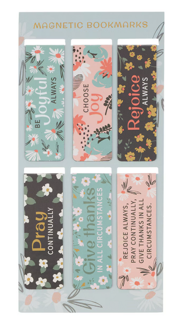 Set de Marcadores Magnéticos Joy Mint | 1 Tesalonicenses 5:16-18