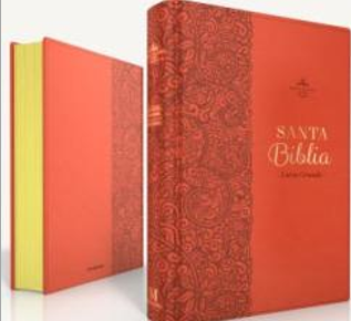 Biblia RVR1960 | Edición Regalo coral delicado