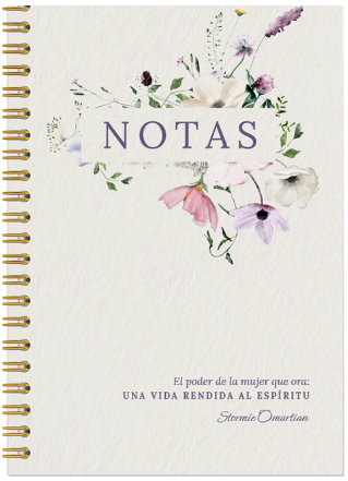 Libreta El Poder de la Mujer Que Ora: Una Vida Rendida al Espíritu | Stormie Omartian