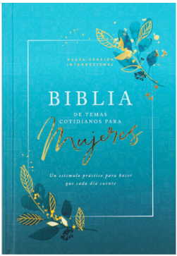 Biblia NVI | Temas Cotidianos para Mujeres - Tapa Dura Turquesa