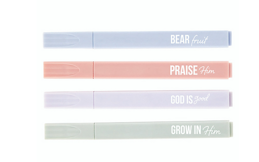 Set de Resaltadores Apto para Biblia