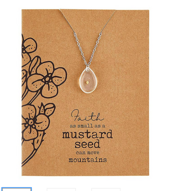 Collar con Semilla de Mostaza | Joyería Devocional