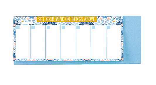 Agenda Planner Things Above | Semanal sin Fecha para Escritorio