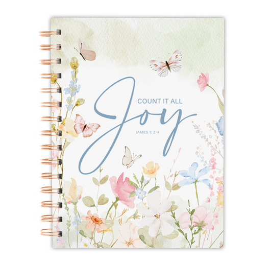Cuaderno Espiral Devocional | Count It All Joy