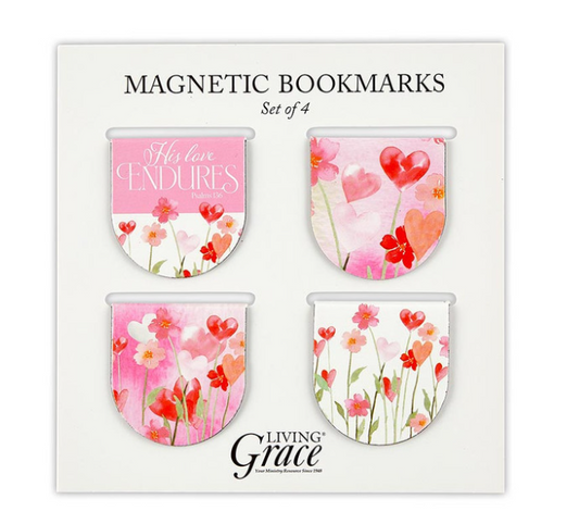 Marcapáginas Magnéticos His Love | Pack de 4