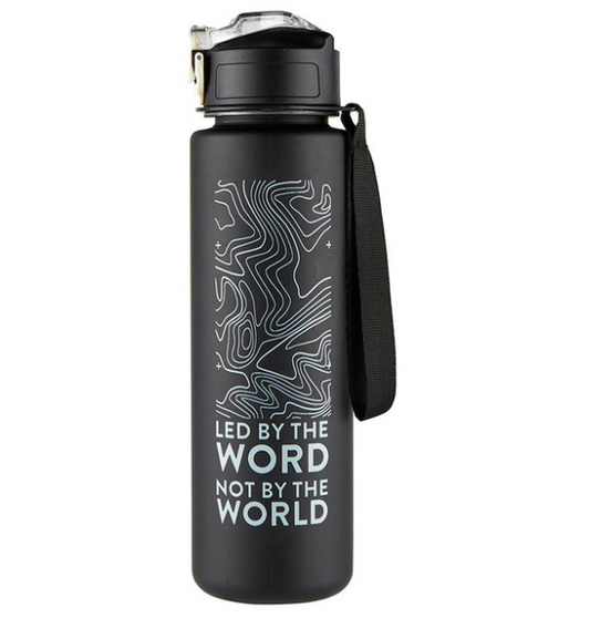 Botella de Agua con Pajita | Led By The Word