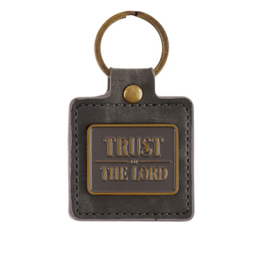 Llavero Trust in the Lord Gris | Salmo 37:3