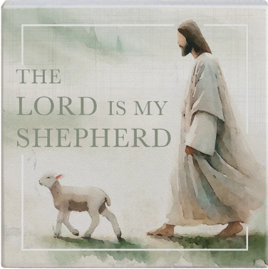 Letrero de Madera | Lord My Shepherd