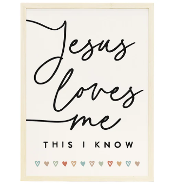 Arte de Pared | Jesús Me Ama