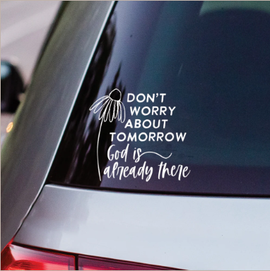 Vinilo Decorativo | No Te Preocupes por el Mañana