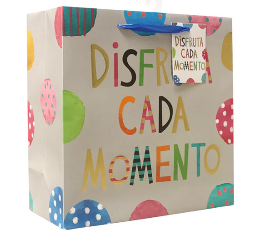 Bolsa Grande Disfruta Cada Momento