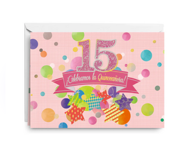 Postal 15 ¡Celebramos la Quinceañera!