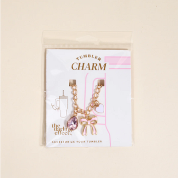 Blushing Beauty Tumbler Charm