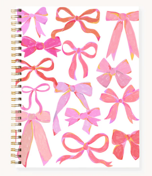 Hardcover Spiral Notebook, 7x9"