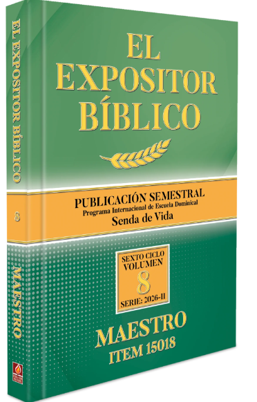 Expositor maestros adultos tela | Maestro 2026-2