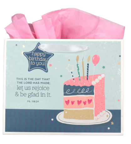 This is the Day Large Landscape Gift Bag | Psalm 118:24