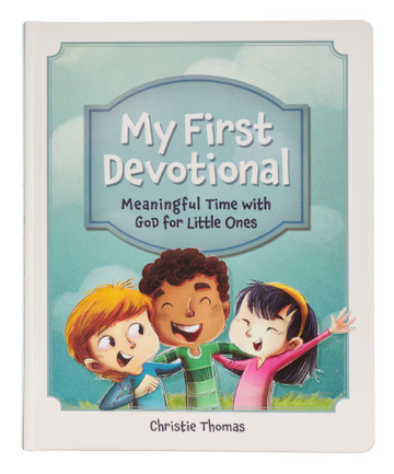 My First Devotional Teal Hardcover Devotional Book