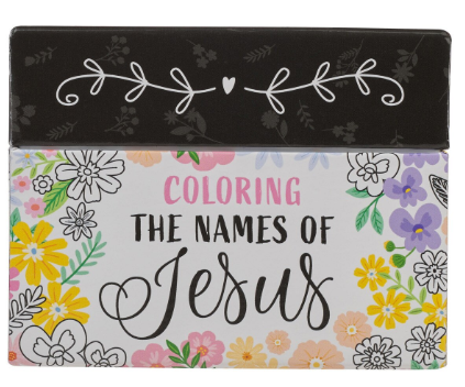 Coloring the Names of Jesus Boxed Cards