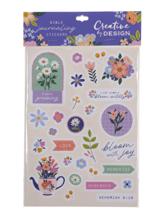 Bloom Wildly |  Bible Journaling Stickers