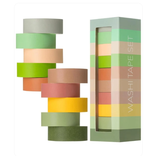 Decorative Washi Tape Set |10 Pack