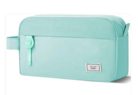 Large Capacity Pencil Case mint green