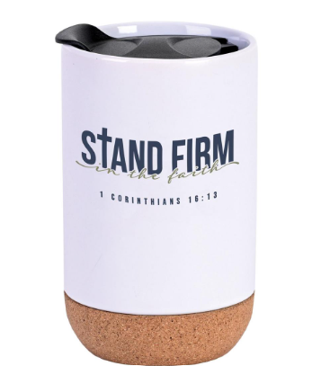 Cork Bottom Tumbler Stand Firm In The |se mantiene firme en el